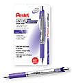 Pentel® EnerGize Mechanical Pencils, 0.7 mm, Violet/Silver, Pack Of 12