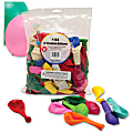 Hygloss 9" Round Balloons - 144 (Round) Shape - Durable - 9" Height x 9" Length - Assorted - 144 / Pack 1 thumbnail image