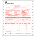 ComplyRight CMS-1500 Health Insurance Claim Form (02/12), 2-Part, Continuous, 9-1/2” x 11”, White, Pack of 1,000 1 thumbnail image