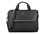 Solo New York Flatiron 14.1" Slim Brief, Black 1 thumbnail image