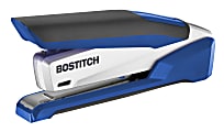 PaperPro InPower™ Premium Desktop Stapler With Antimicrobial Protection, 28-Sheet Capacity, Blue