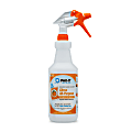 Big 3 Packaging PAK-IT Spray Bottle, Citrus All-Purpose Cleaner, 32 Oz, Orange/Clear 1 thumbnail image