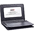 Swiss Mobility Carrying Case Business Card, License - Black - Leather Body - 0.8" Height x 3" Width x 4" Depth - 1 Each 1 thumbnail image