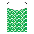 TREND Moroccan Terrific Pockets, 3" x 5", Green, Pack Of 250 Pockets