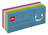Office Depot® Brand Sticky Notes, 1-1/2" x 2", Assorted Neon Colors, 100 Sheets Per Pad, Pack Of 12 Pads 1 thumbnail image