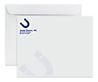 Gummed Seal, White Wove Open Side Catalog Mailing Envelopes, 1-Color, Custom 6" x 9", Box Of 500 1 thumbnail image