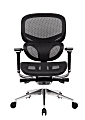 Boss Office Products Multifunction Mid-Back Task Chair, Black/Chrome 1 thumbnail image