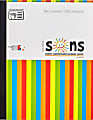 SONS System My Creation Notebooks, 9-3/4" x 7-1/2", 200 Sheets Per Notebook, Multicolor 1 thumbnail image