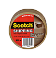 Scotch® Commercial Grade Packing Tape, 1 7/8" x 54.6 Yd., Tan, Pack Of 6
