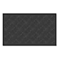 Apache Mills® Ecomat Crosshatch Entry Mat, 36 x 60, Charcoal 1 thumbnail image