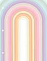 Eccolo BTS 2-Pocket Folder, 8-1/2” x 11”, Rainbows 1 thumbnail image