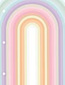 Eccolo BTS 2-Pocket Folder, 8-1/2” x 11”, Rainbows