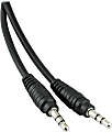 Ativa® 3.5mm Auxiliary Audio Cable, 6’, Black, 26917