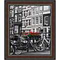 Amanti Art Wood Picture Frame, 29" x 25", Matted For 20" x 24", Cyprus Walnut 1 thumbnail image