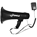 PylePro 40W Professional Megaphone/Bullhorn, 9-1/2”H x 8-1/4”W x 13-1/4”D, Black 1 thumbnail image
