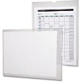 Oxford Heavy-Duty Vinyl Jackets-Style Envelopes - Document - 9" Width x 12" Length - Vinyl - 50 / Box - Clear