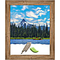 Amanti Art Owl Brown Wood Picture Frame, 20" x 24", Matted For 16" x 20" 1 thumbnail image