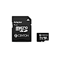 Centon MP Essential - Flash memory card (microSDXC to SD adapter included) - 64 GB - UHS-I U1 / Class10 - microSDXC UHS-I