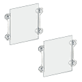 Azar Displays Vertical/Horizontal Sign Frames with Suction Cups, 8 1/2"x11", Clear, Pack of 2 1 thumbnail image