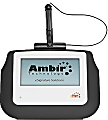 Ambir nSign 110 Signature Pad - Passive Stylus - Wired - 4" LCD - 320 x 160 - USB 1 thumbnail image