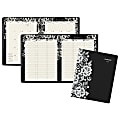 AT-A-GLANCE® Lacey 13-Month Weekly/Monthly Planner, 8 1/2" x 11", Black/White, January 2018 to January 2019 (541-905-18)