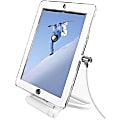 Compulocks iPad 9.7" Rotating Security Plastic Case Keyed Cable Lock Black - Security kit for tablet - black - for Apple iPad Air; iPad Air 2 1 thumbnail image