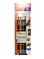 Conte Pencil Set, Drawing, Assorted Colors, Set Of 6 Pencils