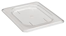 Cambro Camwear 1/8 Flat Food Pan Lids, Clear, Set Of 6 Lids