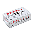 Office Depot® Brand Paper Clips, Jumbo, Silver, Box Of 100 Clips, 10004BX 1 thumbnail image