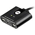 ATEN 2-Port USB Peripheral Sharing Device - USB - External - 7 USB Port(s) - 7 USB 2.0 Port(s) 1 thumbnail image