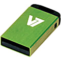 V7 8GB Green Nano USB Flash Drive