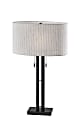 Adesso Foster 28"H Table Lamp, Linen/Black 1 thumbnail image