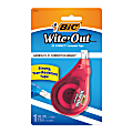 BIC Wite Out Brand EZ Correct Correction Tape, 1/6" x 471 3/5", White, Pack of 1