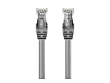 Belkin - Patch cable - RJ-45 (M) to RJ-45 (M) - 2 ft - UTP - CAT 6 - molded, snagless - gray -  - A3L98002S 1 thumbnail image