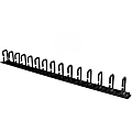 StarTech.com Vertical Cable Organizer with D-Ring Hooks - Vertical Cable Management Panel - 20U - 2.8ft. - Eliminate cable stress in your rack while making equipment easier to access, w/ this 2.8ft vertical cable management panel 1 thumbnail image