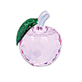 Faceted Crystal Apple Award, Pink Pearl