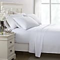 Flourish Microfiber Pillow Cases, Standard/Queen, White, Total Qty 72 1 thumbnail image