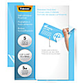 Fellowes Self-Adhesive Pouches - ID Tag, 5mil, 5 pack