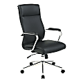 Office Star™ Dillon Ergonomic Antimicrobial Fabric High-Back Manager's Office Chair, Black