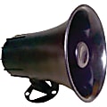 Pyle PSP8 All Weather PA Mono Extension Horn Speaker, 5"H x 5"W x 6-1/4"D, Black 1 thumbnail image