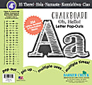 Barker Creek® Letter Pop-Outs, 4", Chalkboard, Set Of 234 1 thumbnail image
