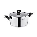 Korkmaz Nora 2-Piece Stainless Steel Casserole Dish With Lid, 2L, Silver 1 thumbnail image