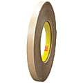 3M™ 9485PC Adhesive Transfer Tape Hand Rolls, 3" Core, 0.5" x 60 Yd., Clear, Case Of 6 1 thumbnail image