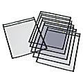 SKILCRAFT® Transparent Poly Envelopes, Clear, Pack Of 100 (AbilityOne 7510-00-272-9805)