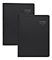 AT-A-GLANCE® 8-Person Daily Appointment Book, 8-1/2" x 11", Black, January to December 2021, 7021271