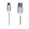 Duracell® Sync-And-Charge Micro USB Cable, 10', White