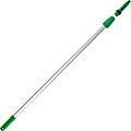Unger OptiLoc 8' Telescopic Pole - 96" Length - Green - Aluminum - 10 / Carton 1 thumbnail image