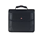 Wenger Swiss Army Double Gusset Present-O-Folio, 14" x 12", Black 1 thumbnail image