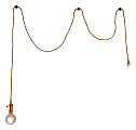 Zuo Modern Felix Ceiling Lamp, 2-1/4"W, Brass
