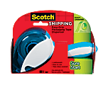 Scotch® Sure Start Shipping Tape Dispenser, 1.5" Core, With 1 Roll Of Sure Start Tape